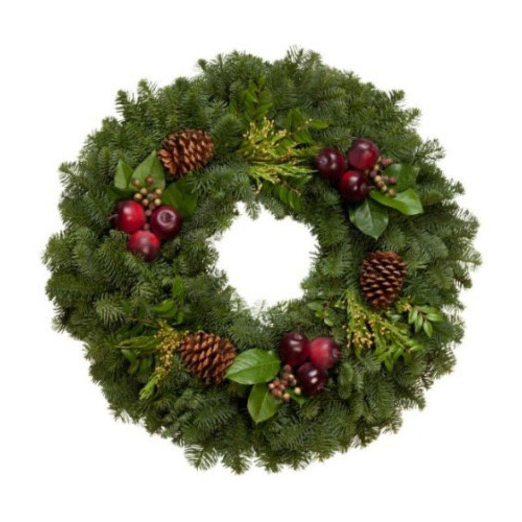 Winter Wonders Wreath - Shalimar Flower Shop